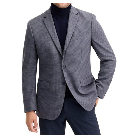 Kenneth Cole Reaction Men's Slim Fit Techni-Cole Plaid Sport Coat