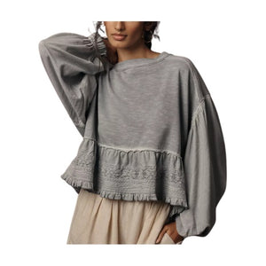 Pilcro Babydoll Top
