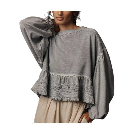 Pilcro Babydoll Top