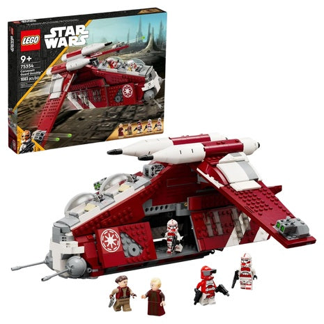 1083-Piece LEGO Star Wars: The Clone Wars Coruscant Guard Gunship Building Toy