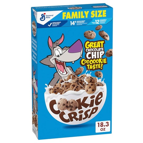 Family Size Cookie Crisp Cereal (18.3 Oz)