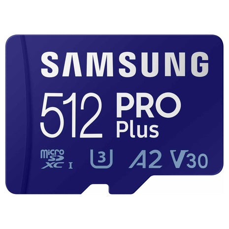 Samsung PRO Plus 512GB microSDXC Memory Card with Adapter