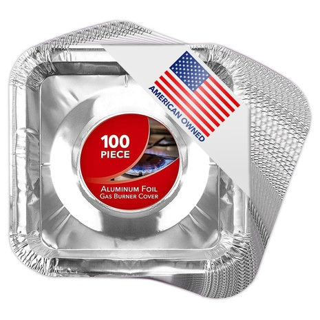 100 Disposable Gas Burner Liners