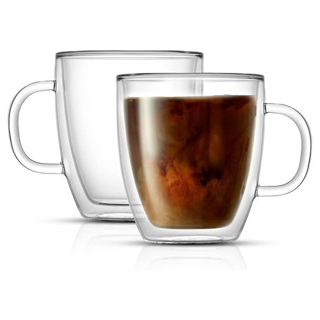 2 JoyJolt Savor Double Wall Insulated Glasses