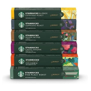 60/120 Starbucks by Nespresso Variety Pack