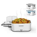 2-in-1 Portable Electric Lunch Box Food Warmer w/ Car Outlet