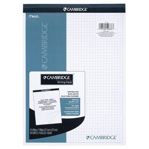 Mead Cambridge Stiff Back Quad Planning Pad