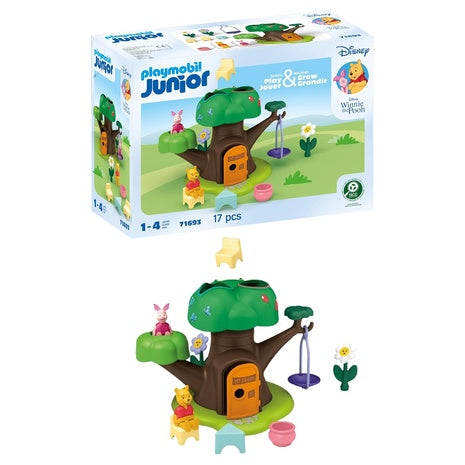 Playmobil Junior & Disney: Winnie The Pooh's & Piglet's Tree House