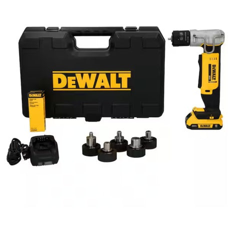 Dewalt 20V Max Copper Swage Tool W/ Battery, Charger & Kitbox