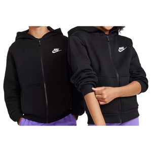 Nike Big Kids Sportswear Club Fleece Full Zip Hoodie