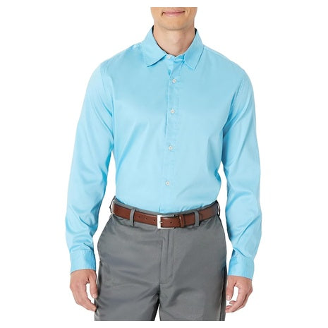 Amazon Essentials Men's Wrinkle Resistant Stretch Dress Shirt
