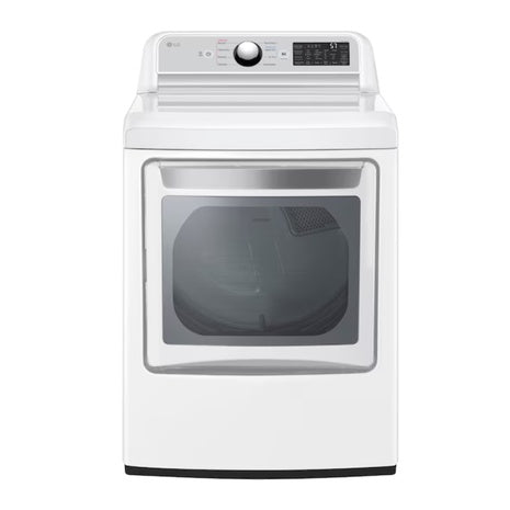LG EasyLoad 7.3-cu ft Vented Electric Dryer