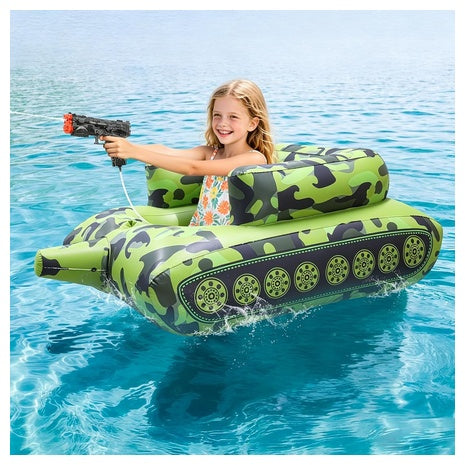 Kids Automatic Electric Water Gun With Pool Float