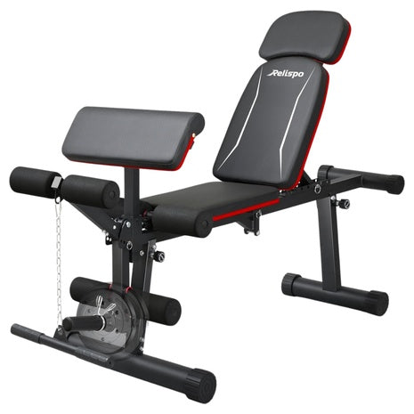1200 lbs Adjustable Weight Bench W/ Leg Extension & Leg Curl