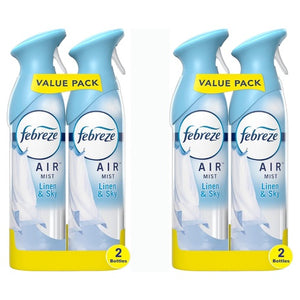 4 Febreze Air Mist Air Fresheners