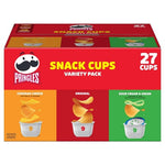 27 Pringles Potato Crisps Variety Snack Chips
