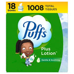 18 Cube Boxes Puffs Plus Lotion Facial Tissues