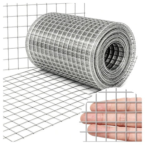 16 In X 6 Ft Double Galvanized 19 Gauge Hardware Cloth Wire Fencing