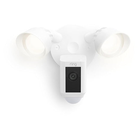 Ring Floodlight Cam Plus Wired 1080p HD Security Camera (Newest Model)