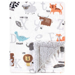 Hudson Baby Unisex Baby Plush Mink Sherpa Blanket