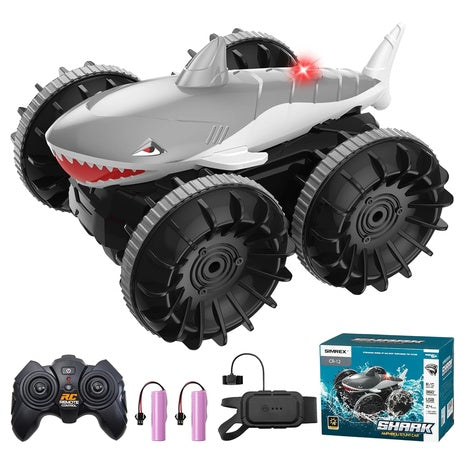 Shark Amphibious Remote Control Car With 2 Batteries