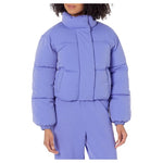 Women's Cropped Full-Zip Puffer Jacket
