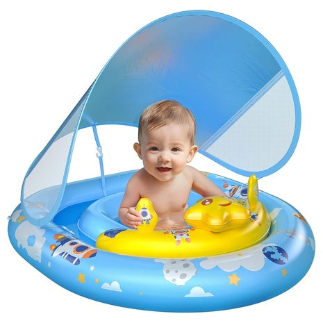Baby Pool Float with Canopy