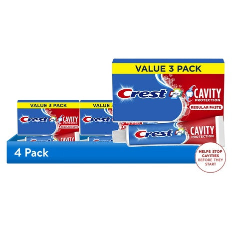 12 Tubes Crest Cavity Protection Toothpaste