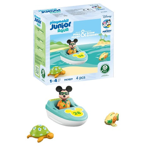 Playmobil Junior & Disney: Mickey Mouse's Boat Tour