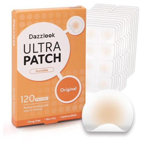 120 Hydrocolloid Acne Pimple Patches