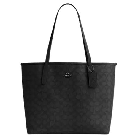 Coach Women's City Tote Bag In Signature Canvas