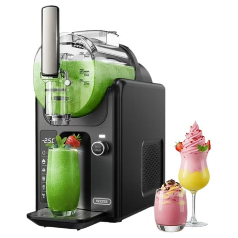 WETIE 82oz 5-in-1 Frozen Drink & Ice Cream Maker W/LED Display