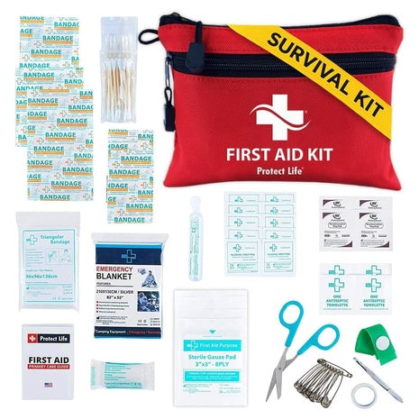100 Piece Emergency First Aid Kit