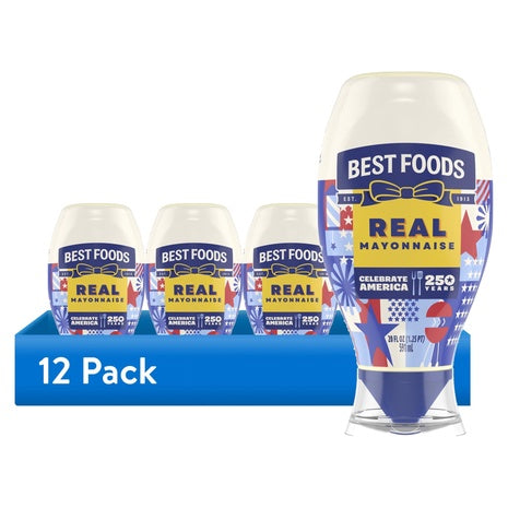 12 Squeeze Bottles Best Foods Real Mayonnaise