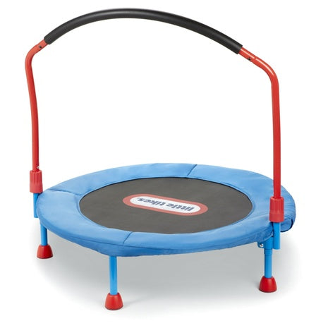 Little Tikes 3 Foot Trampoline with Handrail