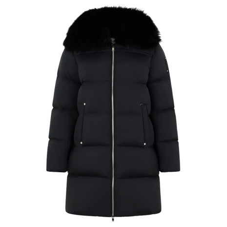 Moose Knuckles Women's Belle Dune Long Shearling Puffer