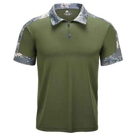 Men's Lightweight Collared Short Sleeve Golf Polo Shirt