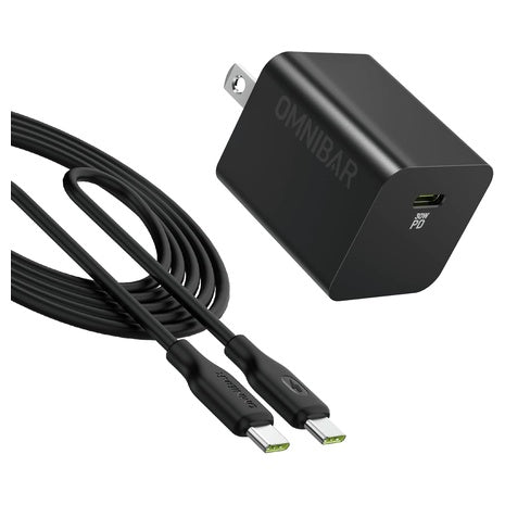 30W GaN USB C Fast Charger With Cable