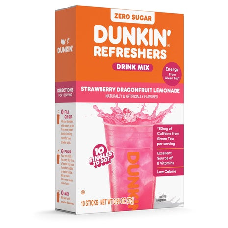 Pedialyte and Dunkin’ Drink Mixes