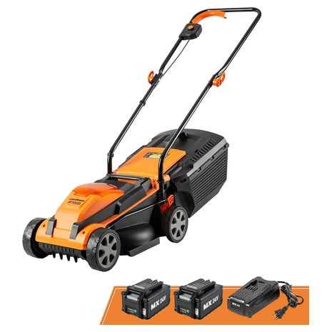 13" LawnMaster Cordless Lawn Mower With Battery & Charger