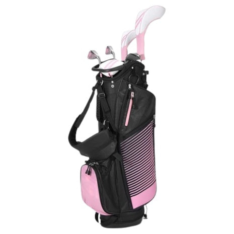 6--Piece Amazon Basics Golf Club Set With Stand Bag