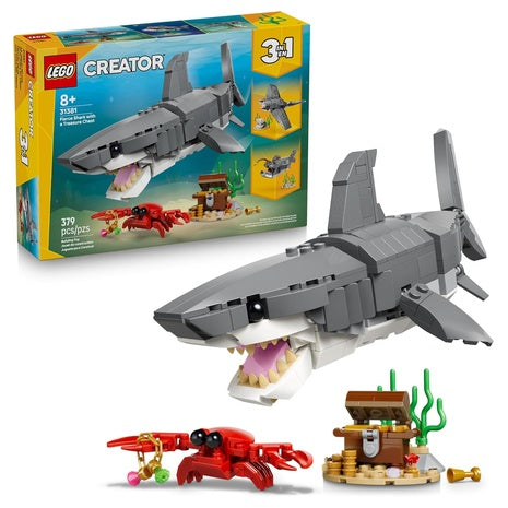 LEGO Creator Fierce Shark with a Treasure Chest
