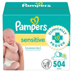 504 Pampers Sensitive Baby Wipes
