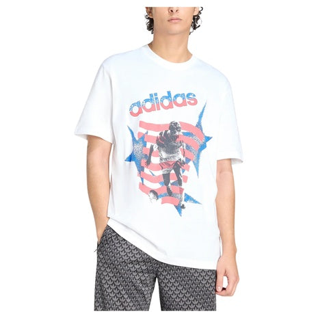 adidas Mens Archive Soccer Stars Graphic Tee