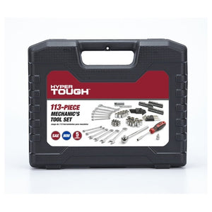 113-Piece Hyper Tough Mechanics Tool Set