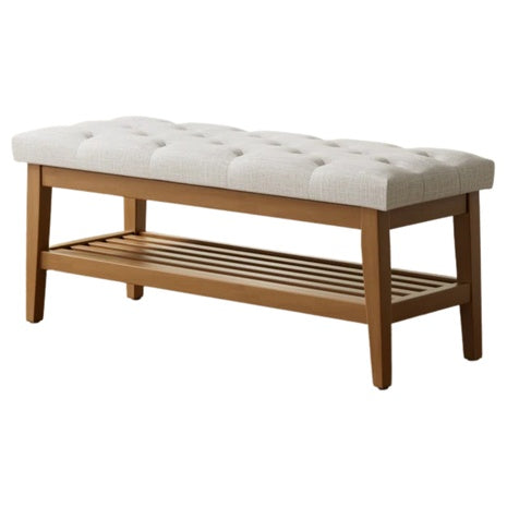 Red Barrel Studio Hahnville Tufted Upholstered Storage Bench