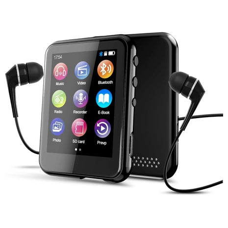 16GB MP3 Player with Bluetooth 5.3 & Touchscreen