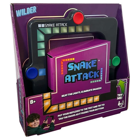 Snake Attack Electronic Multiplayer Handheld Game