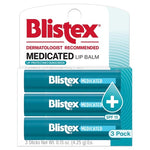 6 Pack Of Blistex Medicated Lip Balms