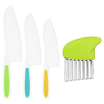 Kids Kitchen Knives & Crinkle Cutter